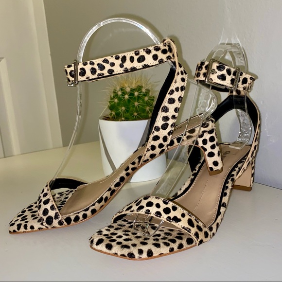 Gianni Bini Leopard Strappy Heels - Size 6 - NWOT! - Picture 3 of 6